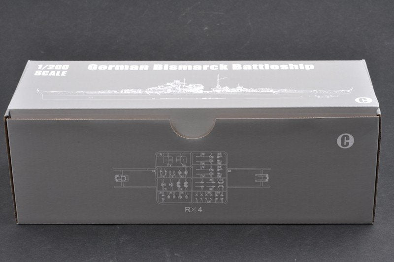 Trumpeter 03702 German Bismarck Battleship 1/200 – image 14