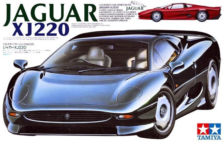 Tamiya 24129 Jaguar XJ220 1/24