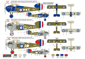 Kovozavody Prostejov KPM0273 Sopwith Dolphin “RFC” 1/72 – image 2