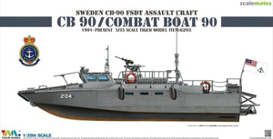 Maquette Tiger 6293 Suède CB-90 FDST Embarcation d&amp;#39;assaut CB 90/Bateau de combat 90 1/35