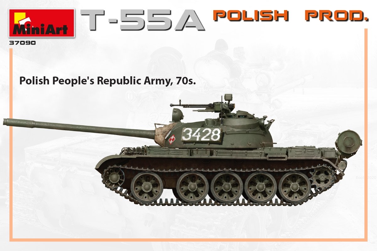 MiniArt 37090 T-55A POLISH PRODUCTION 1/35 – Bild 7