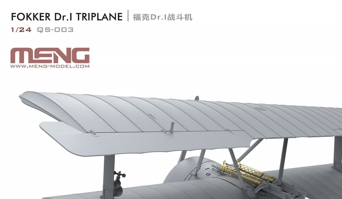 Meng Model QS-003 Fokker Dr.I Triplane 1/24 – image 7