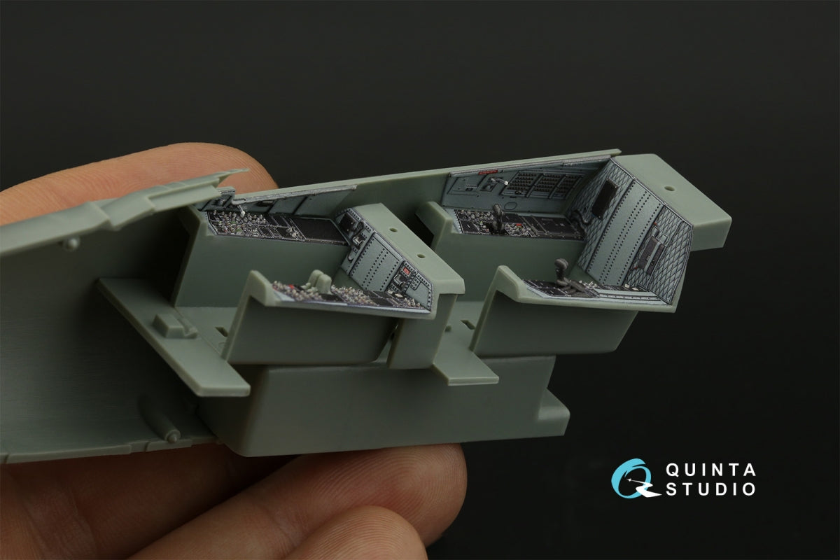 Intérieur coloré imprimé en 3D pour F-15E de Quinta Studio QD48426 (Academy) à l&amp;#39;échelle 1/48 – image 8