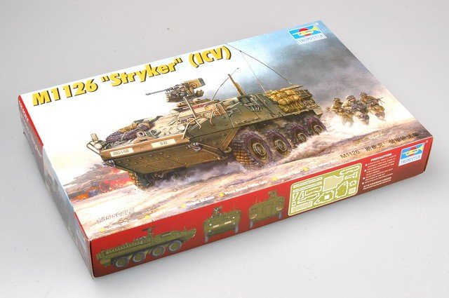 Trumpeter 00375 Stryker Light Armored Vehicle ICV 1/35 – immagine 2