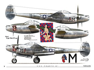 Kagero 15040 Pacific Lightnings Part I (kalkomania) PL/EN – immagine 2