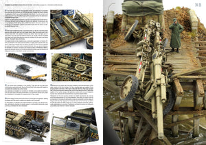 AK Interactive AK4907 WORN ART COLLECTION ISSUE 05 – GERMAN ARTILLERY - Bilingual English/Spanish – immagine 3