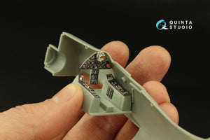 Intérieur imprimé en 3D et coloré sur papier décalcomanie Quinta Studio QD48392 F8F-1 Bearcat (Academy) 1/48 – image 8