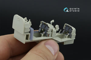 Quinta Studio QD+48535 AH-1Z Zulu Cobra/Viper 3D-Printed &amp;amp; coloured Interior on decal paper (KittyHawk) (with 3D-printed resin parts) 1/48 – Bild 8