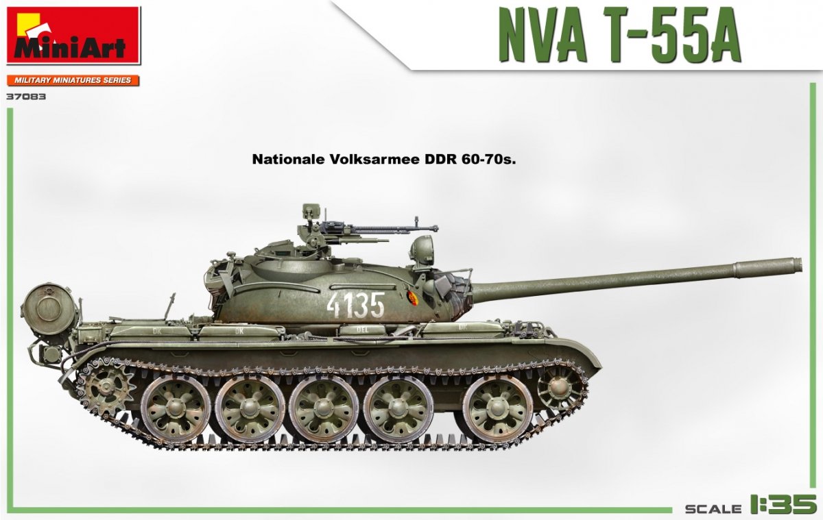 MiniArt 37083 NVA T-55A 1/35 – imagen 5