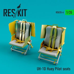 RESKIT RSU35-0006 UH-1D Huey Pilot seats 1/35