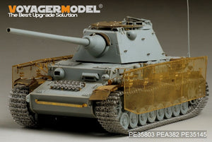 Voyager Model PE35803 WWII German Pz.Kpfw.IV Ausf.J (mit Panther F turret) For DRAGON 6824 1/35 – imagen 9