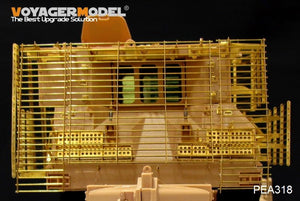 Voyager Model PEA318 Modern IDF D9R Armored BullDozer slat armour (FOR MENG SS-002) 1/35 – Bild 2