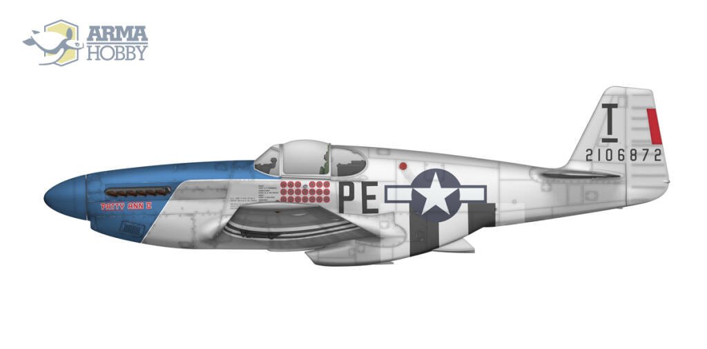 Arma Hobby 70041 P-51B Mustang 1/72 – imagen 10