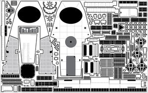 Pontos 22002F1 USS BB-63 Missouri 1945 Detail Up Set (Without wooden deck) 1/200 – zdjęcie 13