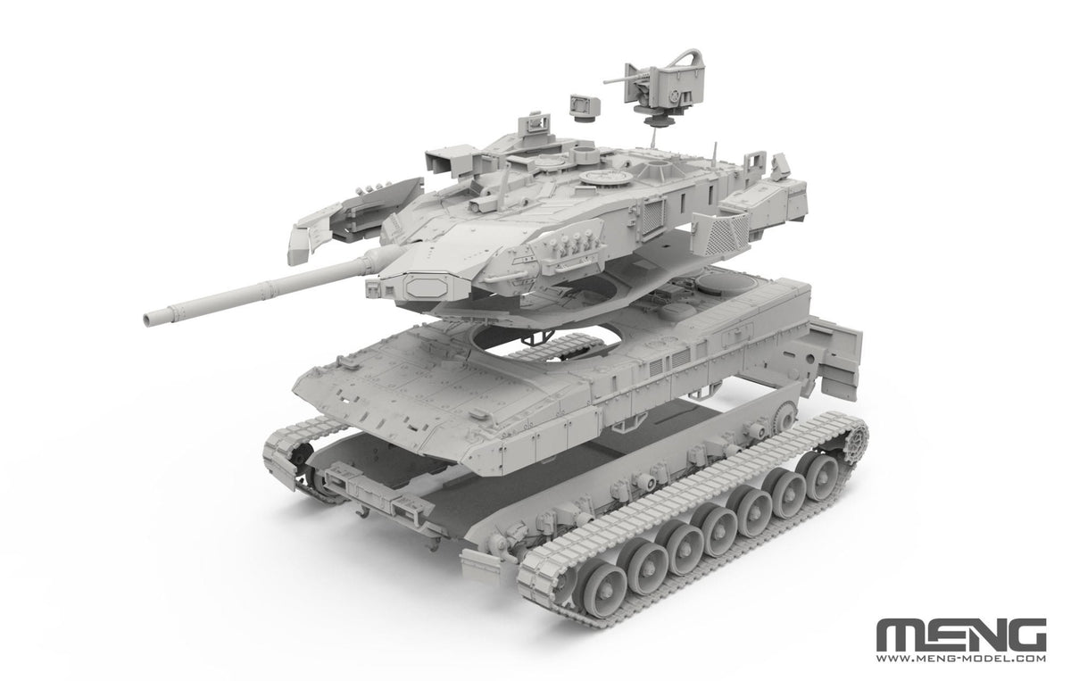 Meng 72-012 German MBT Leopard 2 A8 1/72 – image 4