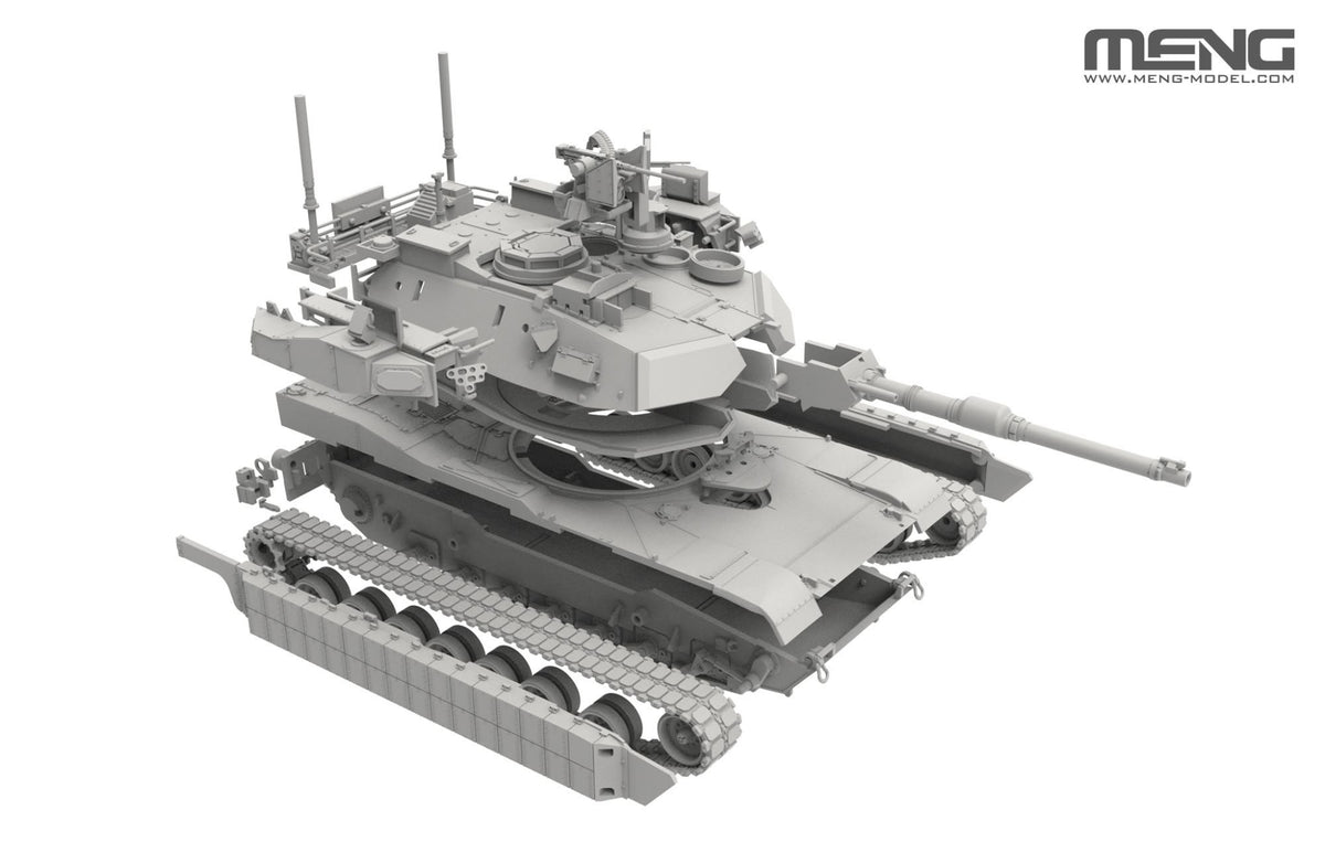 Meng 72-016 U.S. MBT M1A2 SEP V2 Abrams 1/72 – Bild 4