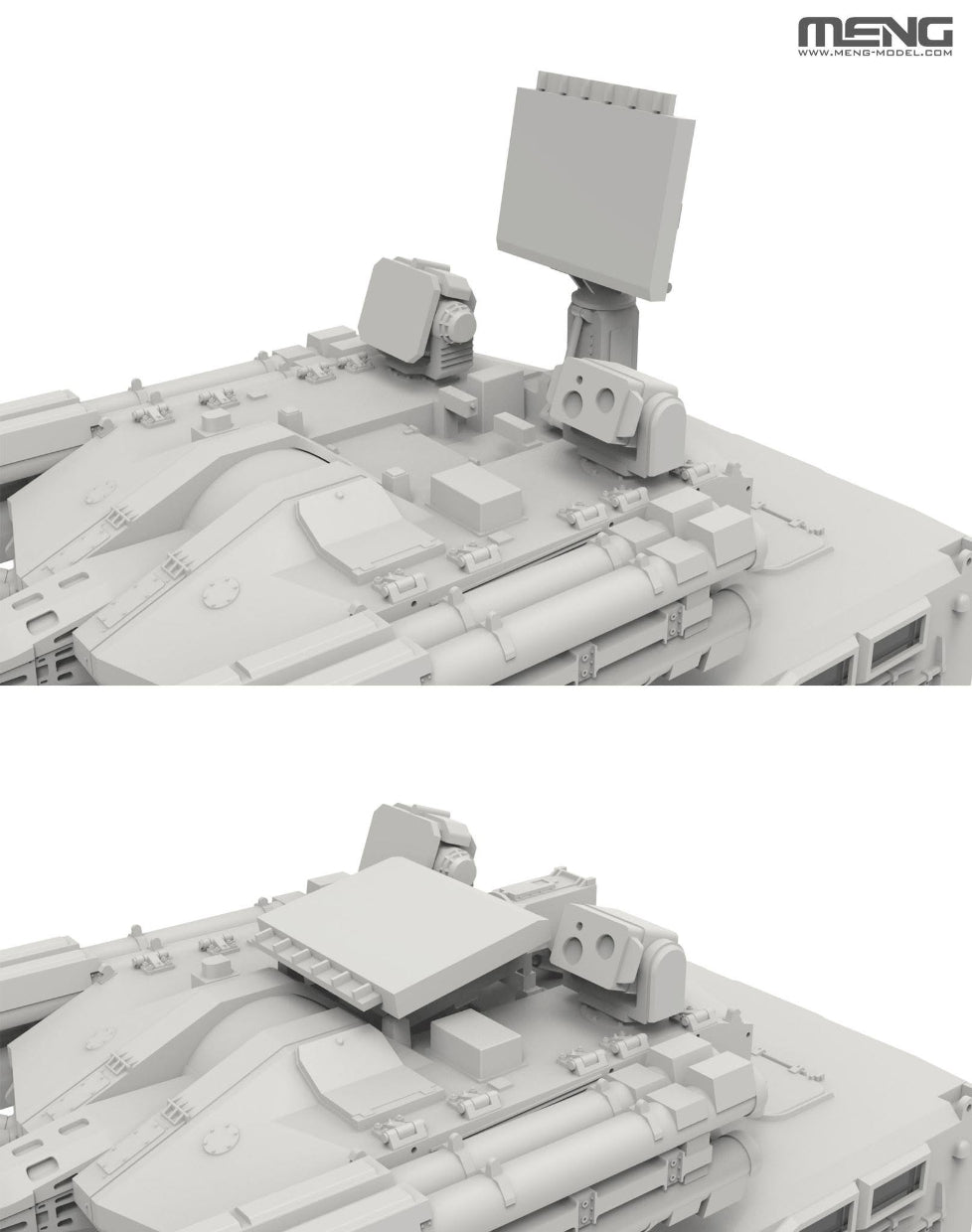 Meng 72-017 Chinese Type 625E AA Gun &amp;amp; Missile Integrated Weapon System 1/72 – image 5