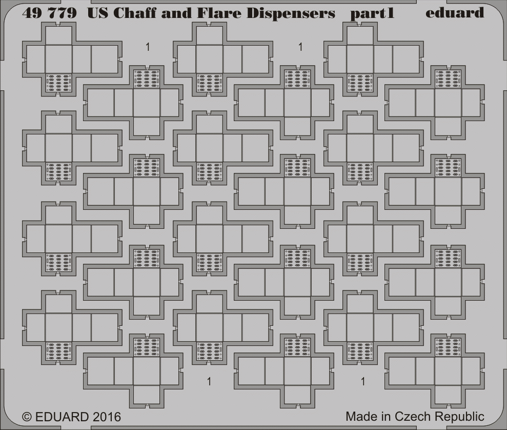 Eduard 49779 US Chaff and Flare Dispensers 1/48 – zdjęcie 2