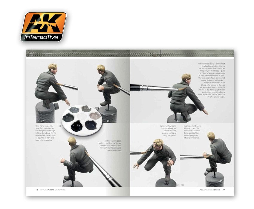 AK Interactive AK272 panzer crew uniforms painting guide l. series 02 – zdjęcie 2