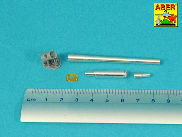 Aber 35 L-286 90 mm M-36 Tank Barrel with T-Shaped Muzzle Brake for  M47 / M48A3 Patton Tanks without Mantlet Cover 1/35 – imagen 3