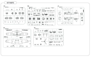 Eduard 84216 Mitsubishi A6M5 Zero Type 52a (Weekend Edition) 1/48 – immagine 8