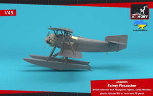 Armory Models 48003 Fairey Flycatcher British FAA Inter-War Floatplane Fighter, on Wooden Floats 1/48 – immagine 13