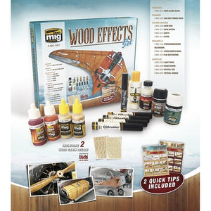 AMMO of Mig Jimenez 7801 WOOD EFFECTS SET – imagen 2