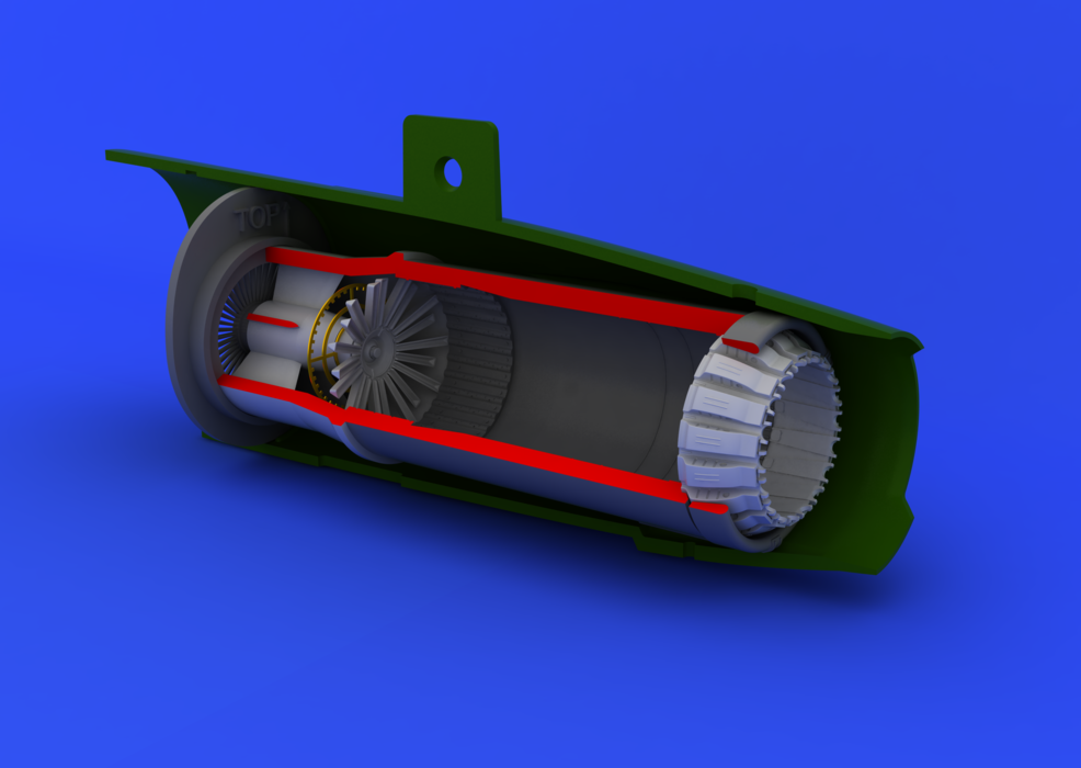 Eduard 648117 MiG-21PF/ PFM exhaust nozzle 1/48 (Eduard) – zdjęcie 2
