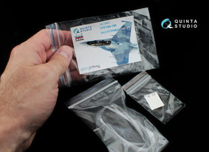 Quinta Studio QC72007 Yak-130 vacuformed clear canopy with det.cord (for Zvezda kit) 1/72 – imagen 8