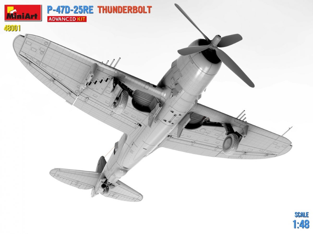 MiniArt 48001 P-47D-25RE Thunderbolt - Advanced Kit 1/48 – imagen 5