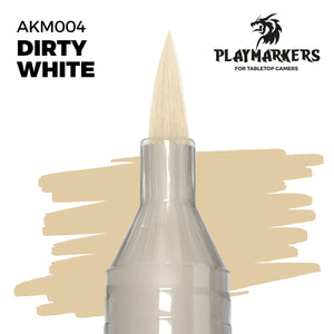 AK Interactive AKM004 DIRTY WHITE – PLAYMARKER