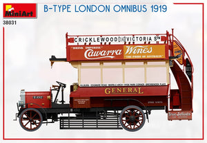 MiniArt 38031 B-TYPE LONDON OMNIBUS 1919 1/35 – Bild 8