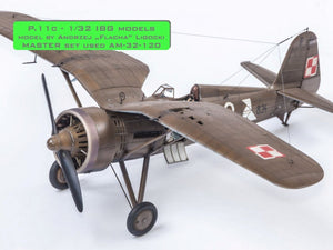 Master AM-32-120 PZL P.11c - kit de détails - canons, organes de visée et tuyère Venturi pour fusil wz. 33 (pour modèle IBG) 1/32 – image 4