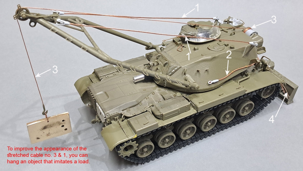 Eureka XXL ER-3572 Zestaw waloryzacyjny do M728 Combat Engineer Vehicle dopasowany do AFV Club 35254 / Upgrade kit for the M728 Combat Engineer Vehicle fit to AFV Club 35254 1/35 – Bild 6