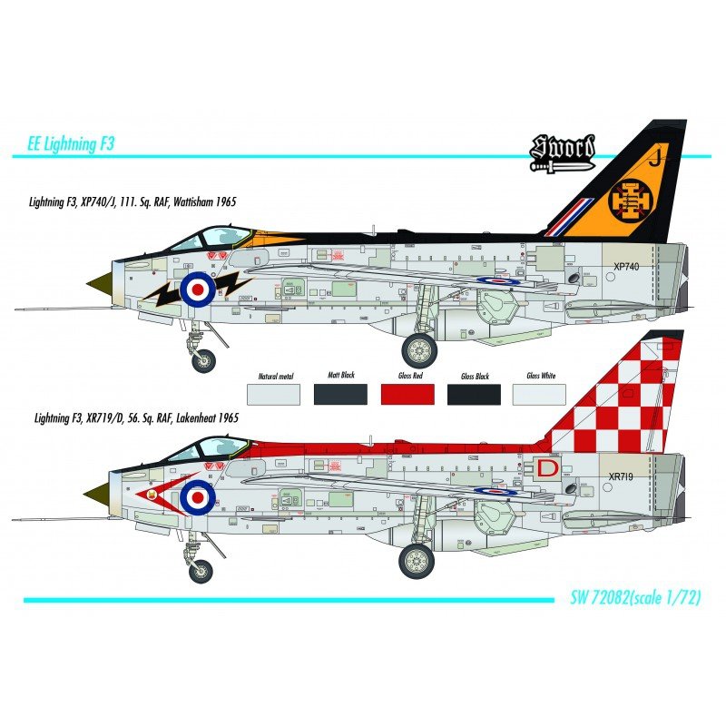 Sword 72082 Lightning F.3 1/72 – immagine 2