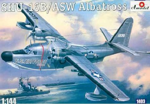 Modèle A 01403 Grumman HU-16B/ASW Albatros USAF Amphibien bimoteur de lutte anti-sous-marine (1/144)