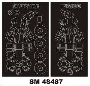Montex SM48487 Blenheim I AIRFIX 1/48