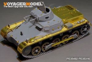 Maquette Voyager PE35492, char allemand Pz.Kpfw.I Ausf. B de la Seconde Guerre mondiale, pour maquette DRAGON 6186 au 1/35 – image 8