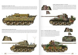 AK Interactive AK916 1944 GERMAN ARMOUR IN NORMANDY – CAMOUFLAGE PROFILE GUIDE – immagine 5