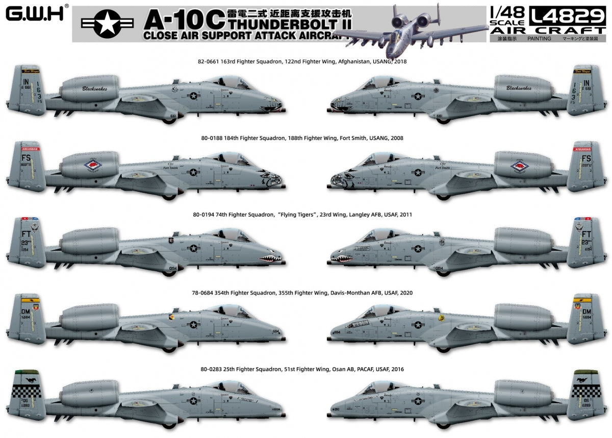 Great Wall Hobby L4829 A-10C THUNDERBOLT II 1/48 – Bild 3