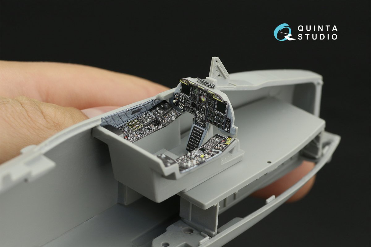 Quinta Studio QD48196 A-10C 3D-Printed &amp;amp; coloured Interior on decal paper (for Italeri ) 1/48 – Bild 15