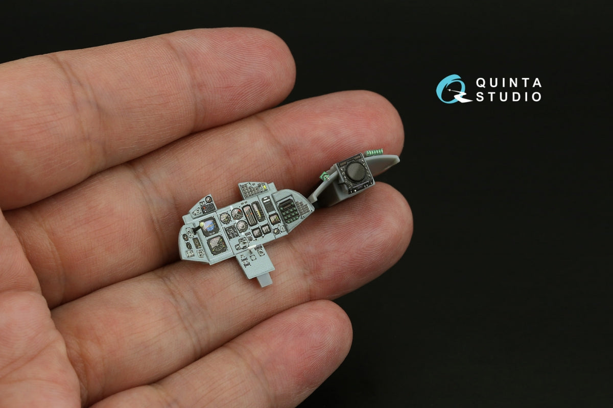 Quinta Studio QD48573 MiG-31M 3D-Printed &amp;amp; colored Interior on decal paper (Hobby Boss) 1/48 – image 9