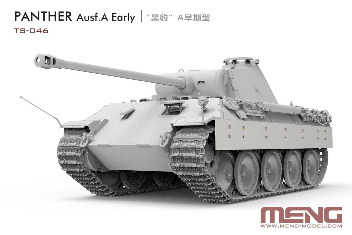Meng modèle TS-046 char moyen allemand Sd.Kfz. 171 Panthère Ausf. Un début 1/35  – image 2