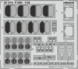 Eduard 491115 P-38H 1/48 TAMIYA – immagine 2