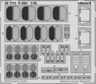 Eduard 491115 P-38H 1/48 TAMIYA – immagine 2