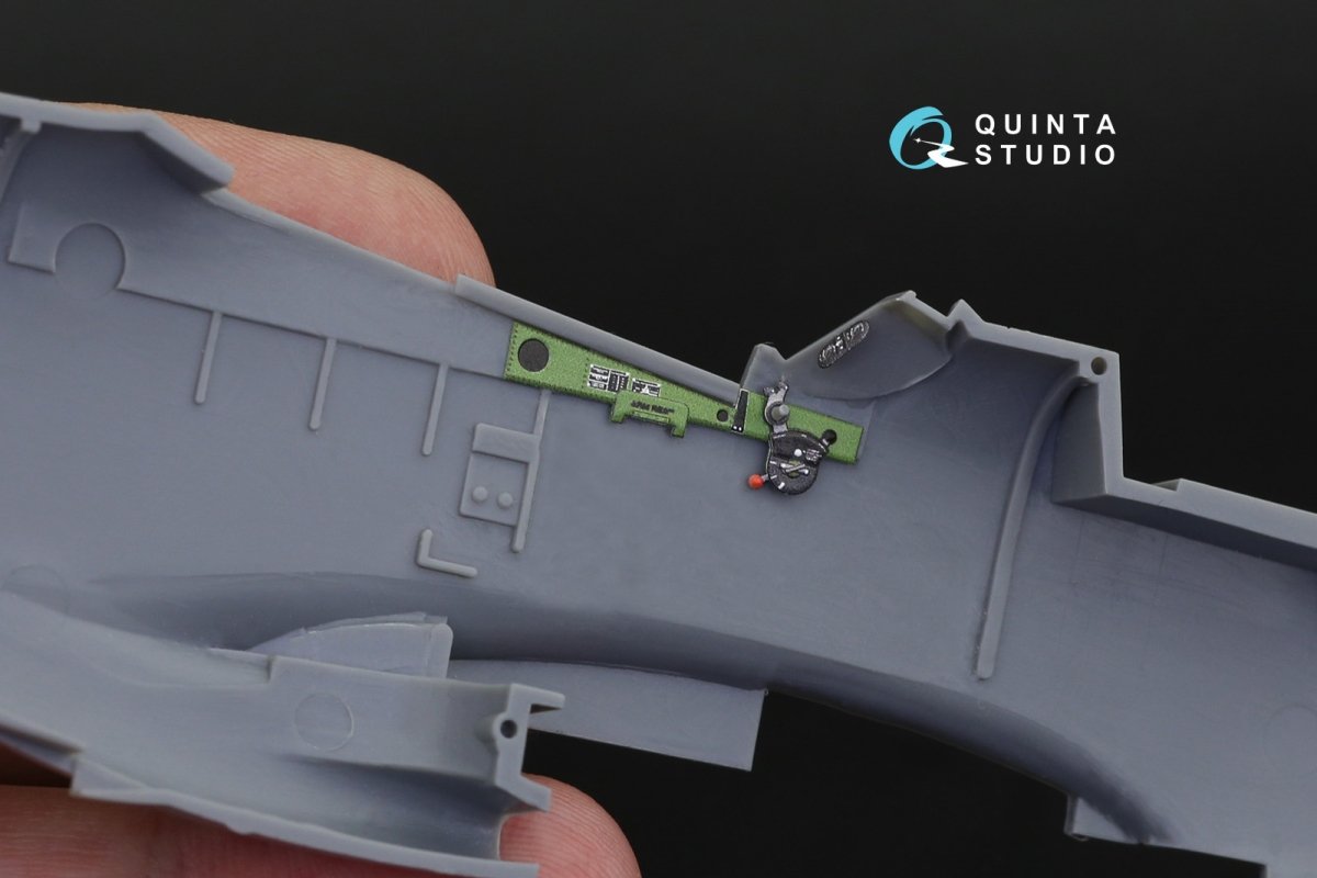 Quinta Studio QDS-48253 P-51D 3D-Printed &amp;amp; coloured Interior on decal paper ( Tamiya ) (small version) 1/48 – imagen 5