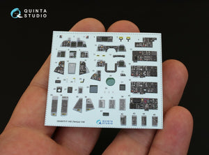 Quinta Studio QD48070 F-14D 3D-Printed &amp;amp; coloured Interior on decal paper (for Tamiya kit) 1/48 – zdjęcie 2
