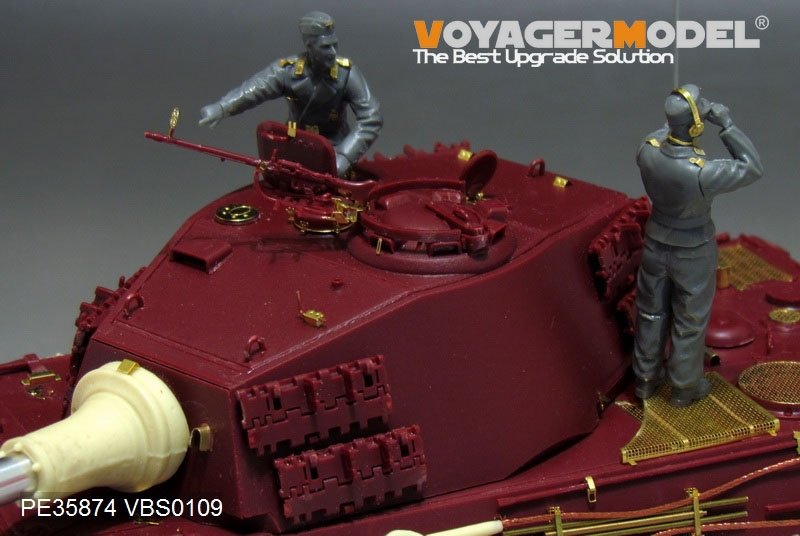 Voyager Model PE35874 WWII German King Tiger (Hensehel Turret) for MENG 1/35 – Bild 13