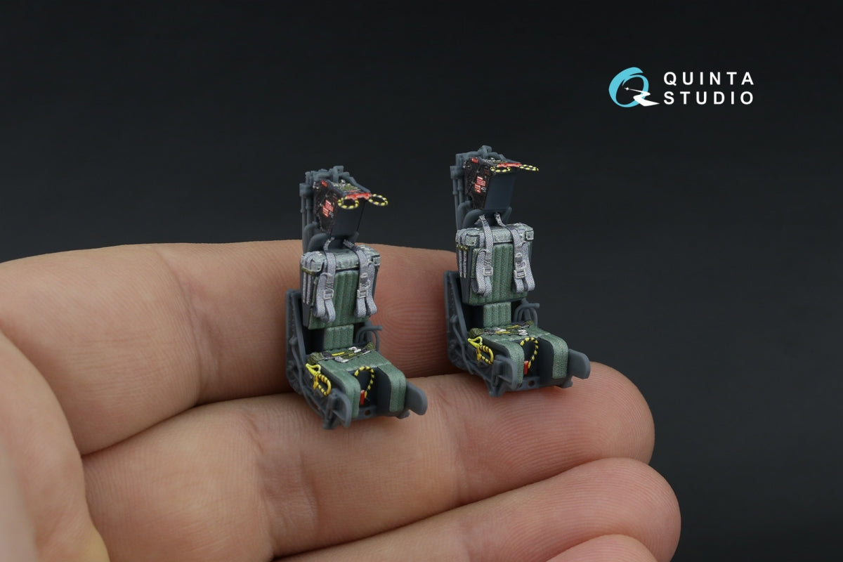 Quinta Studio QR+48093 GRU-7A early, 2 ejection seats for F-14 A (Hasegawa, GWH) 1/48 – image 6