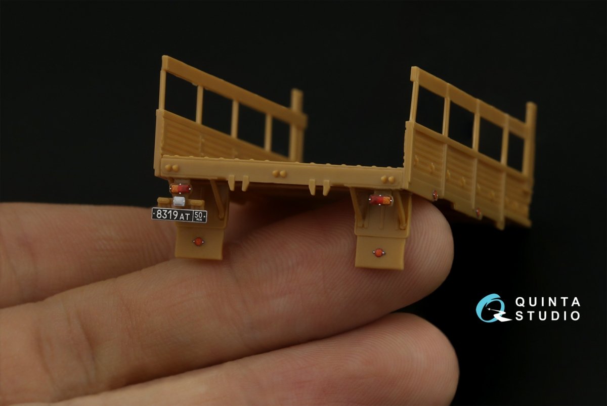 Quinta Studio QD72069 Ural-4320 3D-Printed &amp;amp; coloured Interior on decal paper (Zvezda) 1/72 – Bild 8